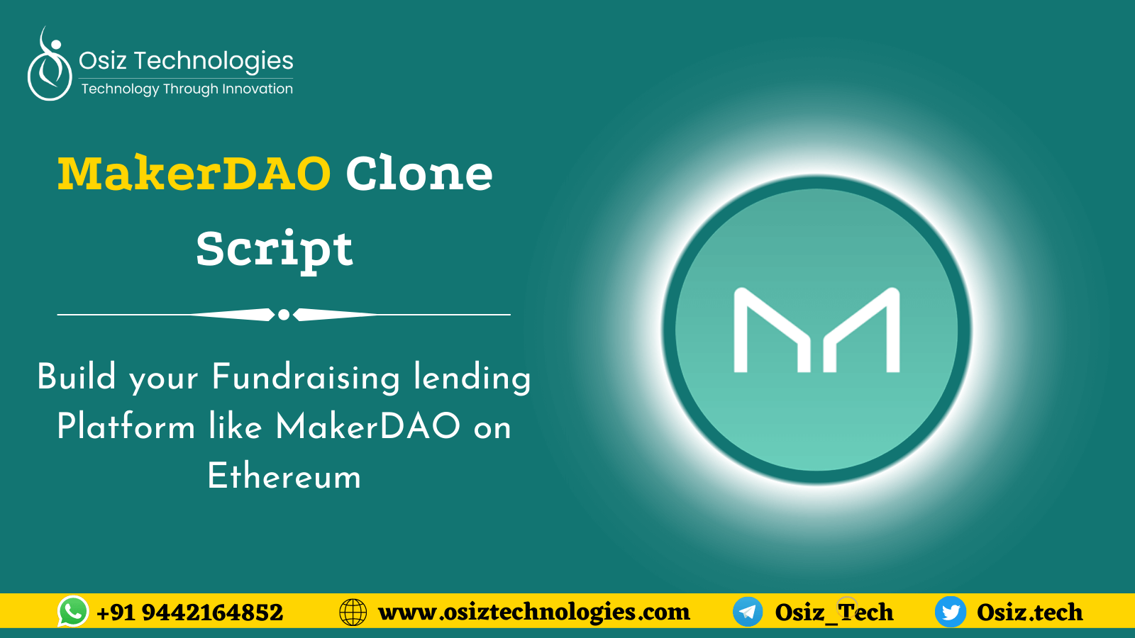 MakerDAO Clone Script-To develop a DAO-based DeFi lending platform like MakerDAO